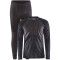 CRAFT Core Wool Mix Thermounterwäsche-Set Herren 999992 - black/slate S