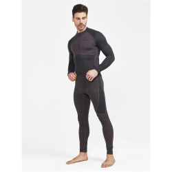 CRAFT Core Wool Mix Thermounterw&auml;sche-Set Herren 999992 - black/slate XL