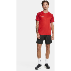 CRAFT Squad 2.0 Contrast Trikot Herren 430476 - bright red/express XS