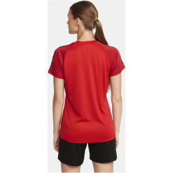 CRAFT Squad 2.0 Contrast Trikot Damen 430476 - bright red/express XS