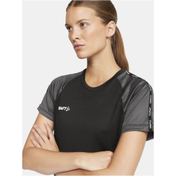 CRAFT Squad 2.0 Contrast Trikot Damen 999985 - black/granite XS