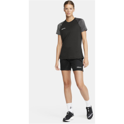 CRAFT Squad 2.0 Contrast Trikot Damen 999985 - black/granite XS