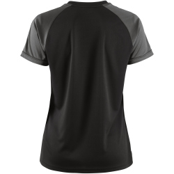 CRAFT Squad 2.0 Contrast Trikot Damen 999985 - black/granite XS