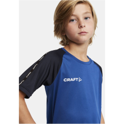 CRAFT Squad 2.0 Contrast Trikot Kinder 346390 - club cobolt/navy 110/116
