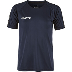 CRAFT Squad 2.0 Contrast Trikot Kinder 390000 - navy 110/116