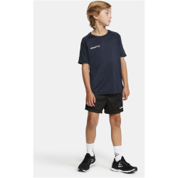 CRAFT Squad 2.0 Contrast Trikot Kinder 390000 - navy 122/128