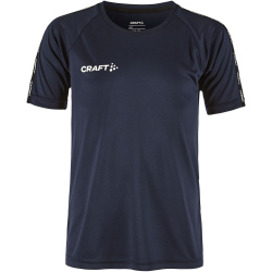 CRAFT Squad 2.0 Contrast Trikot Kinder 390000 - navy 158/164