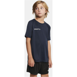 CRAFT Squad 2.0 Contrast Trikot Kinder 390000 - navy 158/164