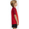 CRAFT Squad 2.0 Contrast Trikot Kinder 430476 - bright red/express 122/128