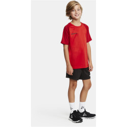 CRAFT Squad 2.0 Contrast Trikot Kinder 430476 - bright red/express 146/152