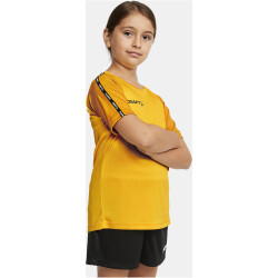 CRAFT Squad 2.0 Contrast Trikot Kinder 552511 - sweden yellow/golden 146/152