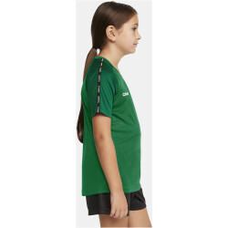 CRAFT Squad 2.0 Contrast Trikot Kinder 651633 - team green/ivy 146/152