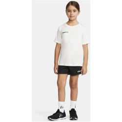 CRAFT Squad 2.0 Contrast Trikot Kinder 900000 - white 110/116