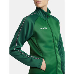 CRAFT Squad 2.0 Trainingsjacke Damen 651633 - team green/ivy XS