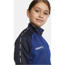 CRAFT Squad 2.0 Trainingsjacke Kinder 346390 - club cobolt/navy 110/116