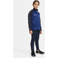 CRAFT Squad 2.0 Trainingsjacke Kinder 346390 - club cobolt/navy 110/116