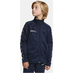 CRAFT Squad 2.0 Trainingsjacke Kinder 390000 - navy 158/164
