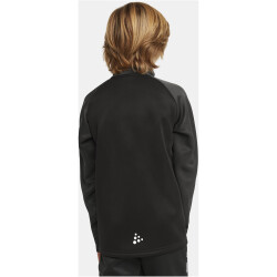CRAFT Squad 2.0 Trainingsjacke Kinder 999985 - black/granite 110/116