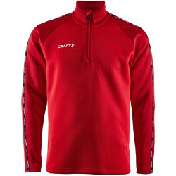 CRAFT Squad 2.0 1/2-Zip Trainings-Top Herren 430476 - bright red/express M