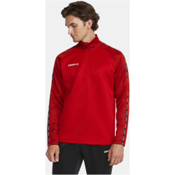 CRAFT Squad 2.0 1/2-Zip Trainings-Top Herren 430476 - bright red/express M