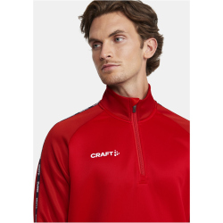CRAFT Squad 2.0 1/2-Zip Trainings-Top Herren 430476 - bright red/express M