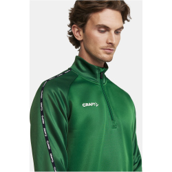 CRAFT Squad 2.0 1/2-Zip Trainings-Top Herren 651633 - team green/ivy XS