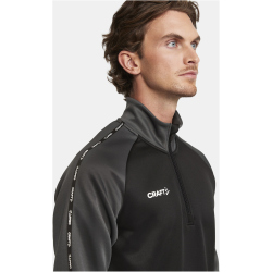 CRAFT Squad 2.0 1/2-Zip Trainings-Top Herren 999985 - black/granite M