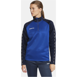 CRAFT Squad 2.0 1/2-Zip Trainings-Top Damen 346390 - club cobolt/navy XS