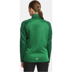 CRAFT Squad 2.0 1/2-Zip Trainings-Top Damen 651633 - team green/ivy XS
