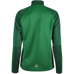 CRAFT Squad 2.0 1/2-Zip Trainings-Top Damen 651633 - team green/ivy XS