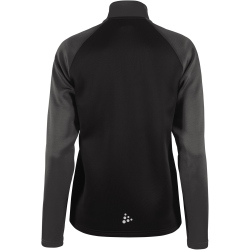 CRAFT Squad 2.0 1/2-Zip Trainings-Top Damen 999985 - black/granite XS