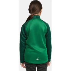CRAFT Squad 2.0 1/2-Zip Trainings-Top Kinder 651633 - team green/ivy 110/116