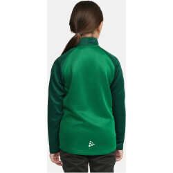 CRAFT Squad 2.0 1/2-Zip Trainings-Top Kinder 651633 - team green/ivy 158/164