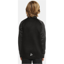 CRAFT Squad 2.0 1/2-Zip Trainings-Top Kinder 999985 - black/granite 110/116