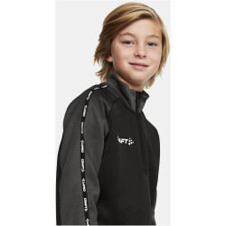 CRAFT Squad 2.0 1/2-Zip Trainings-Top Kinder 999985 - black/granite 134/140