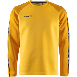 CRAFT Squad 2.0 Crewneck Trainings-Top Herren 552511 - sweden yellow/golden S