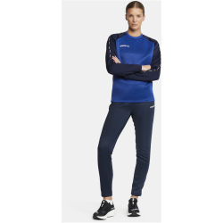CRAFT Squad 2.0 Crewneck Trainings-Top Damen 346390 - club cobolt/navy XS