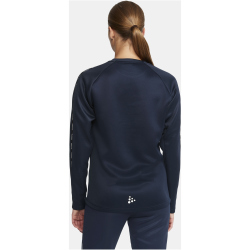 CRAFT Squad 2.0 Crewneck Trainings-Top Damen 390000 - navy XS