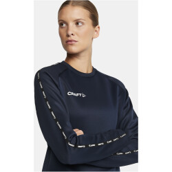 CRAFT Squad 2.0 Crewneck Trainings-Top Damen 390000 - navy XXL