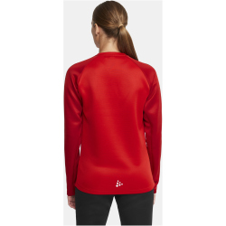 CRAFT Squad 2.0 Crewneck Trainings-Top Damen 430476 - bright red/express XS