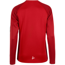 CRAFT Squad 2.0 Crewneck Trainings-Top Damen 430476 - bright red/express XS