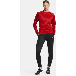 CRAFT Squad 2.0 Crewneck Trainings-Top Damen 430476 - bright red/express M