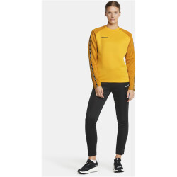 CRAFT Squad 2.0 Crewneck Trainings-Top Damen 552511 - sweden yellow/golden XXL