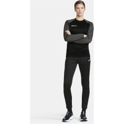 CRAFT Squad 2.0 Crewneck Trainings-Top Damen 999985 - black/granite XXL
