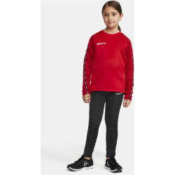 CRAFT Squad 2.0 Crewneck Trainings-Top Kinder 430476 - bright red/express 146/152