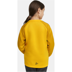 CRAFT Squad 2.0 Crewneck Trainings-Top Kinder 552511 - sweden yellow/golden 110/116