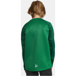 CRAFT Squad 2.0 Crewneck Trainings-Top Kinder 651633 - team green/ivy 122/128