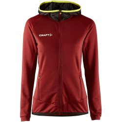 CRAFT Extend Kapuzen-Trainingsjacke Damen 488000 - rhubarb L