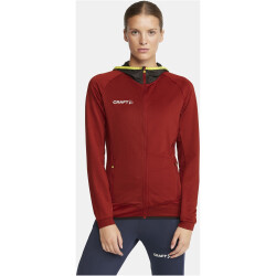 CRAFT Extend Kapuzen-Trainingsjacke Damen 488000 - rhubarb L
