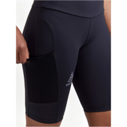 CRAFT Pro kurze Trailrunning-Leggings Damen 999000 - black XS